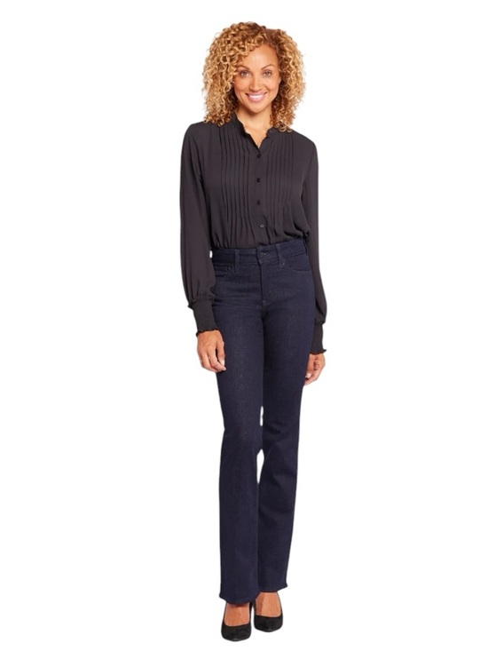 NYDJ Denim - NYDJ - NWT Barbara Bootcut Jeans Dark Wash Lift Tuck Stretch Denim Sz 8